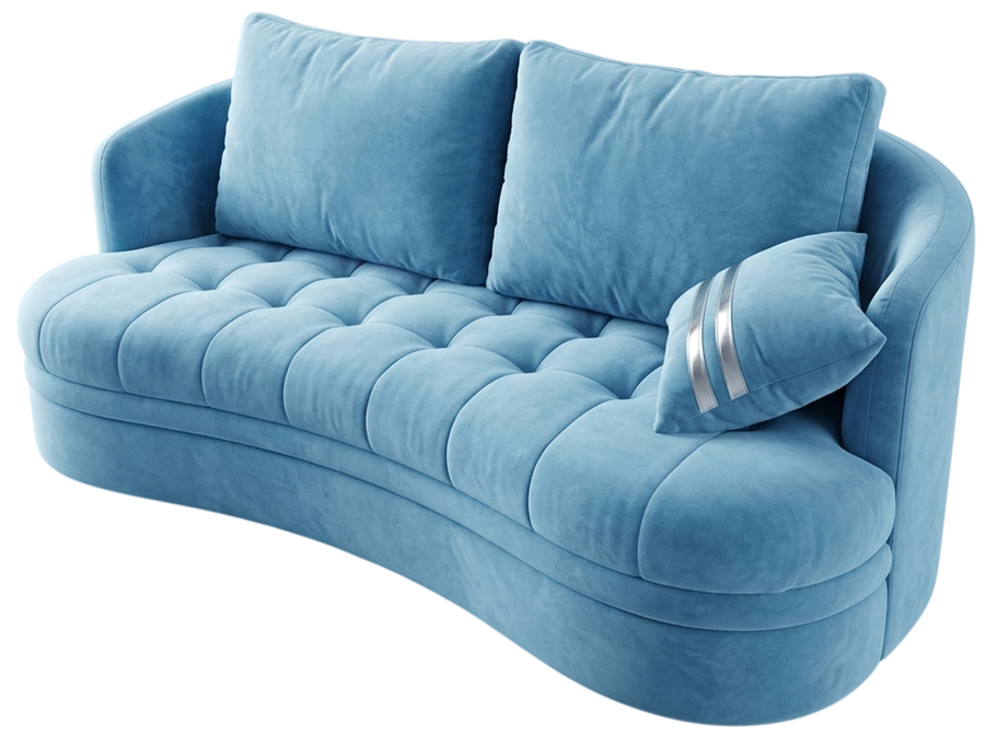 Assam teak 3+1+1 sofa set made at the Erum Furniture workshop in Nagavara